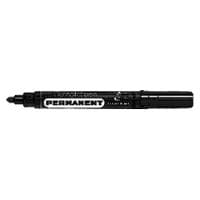 Перманентен маркер Centropen 8566 Объл връх 2.5 mm Черен - 1