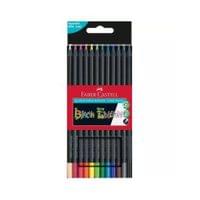Цветни моливи Faber-Castell Black Edition Триъгълни, 12... - 1 Цветни моливи Faber-Castell Black Edition Триъгълни, 12... - 1