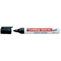 Маркер за бяла дъска Edding 360XL Объл връх 1.5-3 mm Черен - 1