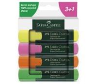 Комплект текст маркери Faber-Castell 1548 Скосен връх 1-5... - 1