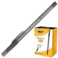Химикалка Bic Round Stic 0.4 mm Черна - 1