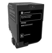 Lexmark 74C2SK0 оригинална тонер касета (черен) - 1 Lexmark 74C2SK0 оригинална тонер касета (черен) - 1