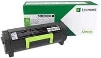 Lexmark 51B2000 оригинална тонер касета (черна) - 1 Lexmark 51B2000 оригинална тонер касета (черна) - 1