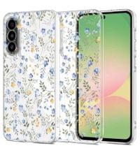Калъф за Samsung A27, Tech-Protect FlexAir Spring Flowers Case, Цветен - 1