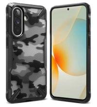 Противоударен Калъф за Samsung A57, Ringke Fusion X Camo Case, Черен - 2