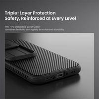 Калъф с Плъзгач за Камера за Xiaomi 17T Pro, Nillkin CamShield Pro Case, Черен - 10