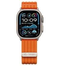 Текстилна Каишка за Apple Watch 44/ 45/ 46/ 49mm, Tech-Protect Nylon Sport Band, Оранжев - 2