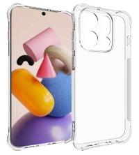 Противоударен Силиконов Калъф за Oppo Find X9, GKK Crystal Armor Case, Прозрачен - 1