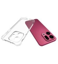 Противоударен Силиконов Калъф за Oppo Find X9, GKK Crystal Armor Case, Прозрачен - 3