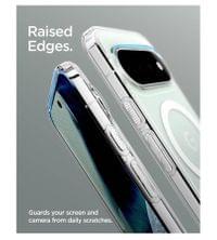 Magsafe Калъф за Google Pixel 11 Pro, Spigen Ultra Hybrid Mag Fit Case Clear/White, Прозрачен - 7