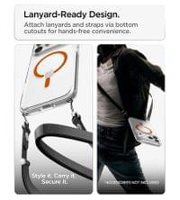 Magsafe Калъф за iPhone 18 Pro/ 17 Pro, Spigen Ultra Hybrid Mag Fit Case Clear/Orange, Прозрачен - 4 Magsafe Калъф за iPhone 18 Pro/ 17 Pro, Spigen Ultra Hybrid Mag Fit Case Clear/Orange, Прозрачен - 4