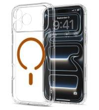 Magsafe Калъф за iPhone 18 Pro/ 17 Pro, Spigen Ultra Hybrid Mag Fit Case Clear/Orange, Прозрачен - 6 Magsafe Калъф за iPhone 18 Pro/ 17 Pro, Spigen Ultra Hybrid Mag Fit Case Clear/Orange, Прозрачен - 6