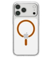 Magsafe Калъф за iPhone 18 Pro/ 17 Pro, Spigen Ultra Hybrid Mag Fit Case Clear/Orange, Прозрачен - 7 Magsafe Калъф за iPhone 18 Pro/ 17 Pro, Spigen Ultra Hybrid Mag Fit Case Clear/Orange, Прозрачен - 7
