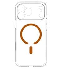 Magsafe Калъф за iPhone 18 Pro/ 17 Pro, Spigen Ultra Hybrid Mag Fit Case Clear/Orange, Прозрачен - 8 Magsafe Калъф за iPhone 18 Pro/ 17 Pro, Spigen Ultra Hybrid Mag Fit Case Clear/Orange, Прозрачен - 8