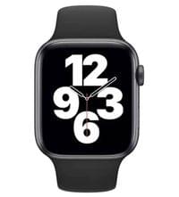 Оригинална Силиконова Каишка за Apple Watch 44/ 45/ 46/ 49mm, Sport Band MKUZ3AM/A Midnight, Черен - 3