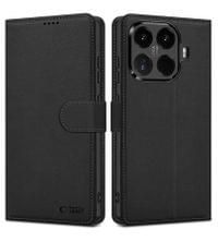 Кожен Калъф с Джобове за Xiaomi 17T, Tech-Protect Wallet Book Case, Черен - 1 Кожен Калъф с Джобове за Xiaomi 17T, Tech-Protect Wallet Book Case, Черен - 1