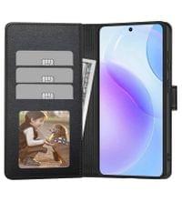 Кожен Калъф с Джобове за Xiaomi 17T, Tech-Protect Wallet Book Case, Черен - 2 Кожен Калъф с Джобове за Xiaomi 17T, Tech-Protect Wallet Book Case, Черен - 2