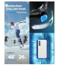 Противоударен Калъф за Samsung A57, Spigen Ultra Hybrid Case, Прозрачен - 8 Противоударен Калъф за Samsung A57, Spigen Ultra Hybrid Case, Прозрачен - 8