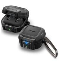 Противоударен Калъф за Samsung Buds 4 Pro/ 4, Spigen Lock Fit Case, Черен - 2
