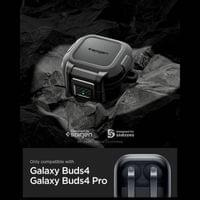 Противоударен Калъф за Samsung Buds 4 Pro/ 4, Spigen Lock Fit Case, Черен - 5