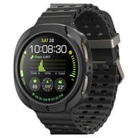 Калъф за Samsung Watch 8 40 mm, Spigen Liquid Air Case, Черен - 2