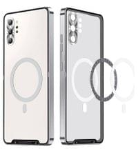Magsafe Калъф за Samsung Note 10 Plus, Metal Case, Сребрист - 3