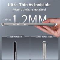 Magsafe Калъф за Samsung Note 10 Plus, Metal Case, Сребрист - 9