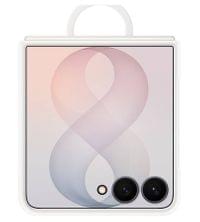 Оригинален Калъф Samsung Z Flip 8, Silicone Ring Magnet Case EF-EF776CWEGWW, Бял - 4