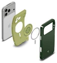 Magsafe Калъф за iPhone 18 Pro Max/ 17 Pro Max, Spigen Nano Pop Hybrid Mag Fit Case, Зелен - 5 Magsafe Калъф за iPhone 18 Pro Max/ 17 Pro Max, Spigen Nano Pop Hybrid Mag Fit Case, Зелен - 5