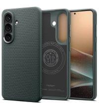 Magsafe Калъф за Samsung S26 Plus, Spigen Liquid Air Mag Fit Abyss Green Case, Зелен - 1