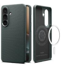 Magsafe Калъф за Samsung S26 Plus, Spigen Liquid Air Mag Fit Abyss Green Case, Зелен - 2