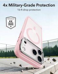 Magsafe Калъф за iPhone 18 Pro Max/ 17 Pro Max, ESR Classic Hybrid Kickstand Frosted Mag Case, Розов - 3 Magsafe Калъф за iPhone 18 Pro Max/ 17 Pro Max, ESR Classic Hybrid Kickstand Frosted Mag Case, Розов - 3