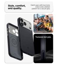 Magsafe Калъф за iPhone 18 Pro/ 17 Pro, Spigen Nano Pop Mag Fit Case, Черен - 6 Magsafe Калъф за iPhone 18 Pro/ 17 Pro, Spigen Nano Pop Mag Fit Case, Черен - 6