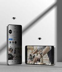 Затъмняващ Протектор за Samsung S26 Ultra, Ringke Privacy Easy Slide Glass 2бр., Черен - 5