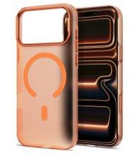 Magsafe Твърд Калъф за iPhone 18 Pro Max/ 17 Pro Max, Tech-Protect MagZero Case, Оранжев - 2