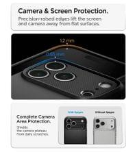 Magsafe Калъф за iPhone 18 Pro Max/ 17 Pro Max, Spigen Tough Armor T Mag Fit Case, Черен - 5 Magsafe Калъф за iPhone 18 Pro Max/ 17 Pro Max, Spigen Tough Armor T Mag Fit Case, Черен - 5