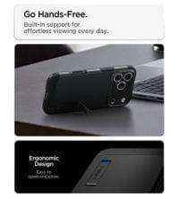 Magsafe Калъф за iPhone 18 Pro Max/ 17 Pro Max, Spigen Tough Armor T Mag Fit Case, Черен - 13 Magsafe Калъф за iPhone 18 Pro Max/ 17 Pro Max, Spigen Tough Armor T Mag Fit Case, Черен - 13