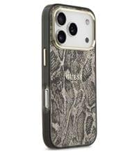 Magsafe Калъф за iPhone 18 Pro Max/ 17 Pro Max, Guess Python Pattern Case, Кафяв - 3 Magsafe Калъф за iPhone 18 Pro Max/ 17 Pro Max, Guess Python Pattern Case, Кафяв - 3