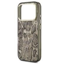 Magsafe Калъф за iPhone 18 Pro Max/ 17 Pro Max, Guess Python Pattern Case, Кафяв - 4 Magsafe Калъф за iPhone 18 Pro Max/ 17 Pro Max, Guess Python Pattern Case, Кафяв - 4