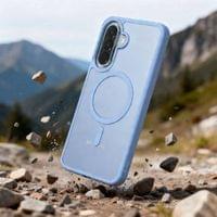 Magsafe Калъф за Samsung A57, Tech-Protect MagMat Case, Син - 2