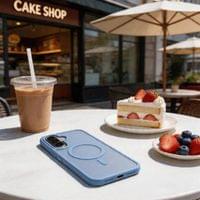 Magsafe Калъф за Samsung A57, Tech-Protect MagMat Case, Син - 4