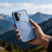 Magsafe Калъф за Samsung A57, Tech-Protect MagMat Case, Син - 8
