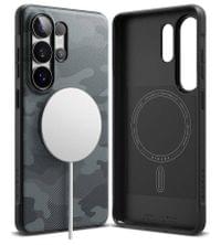 Magsafe Противоударен Калъф за Samsung S26 Ultra, Ringke Onyx Magnetic Camo Case, Черен - 2