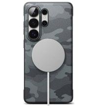 Magsafe Противоударен Калъф за Samsung S26 Ultra, Ringke Onyx Magnetic Camo Case, Черен - 2