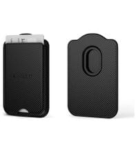 Magsafe Калъф за Карти, Tech-Protect MagWallet Carbon Card Case, Черен - 2 Magsafe Калъф за Карти, Tech-Protect MagWallet Carbon Card Case, Черен - 2