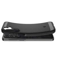 Противоударен Калъф за Samsung A27, Spigen Rugged Armor Case, Черен - 4