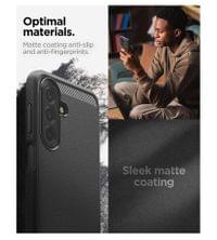 Противоударен Калъф за Samsung A27, Spigen Rugged Armor Case, Черен - 9