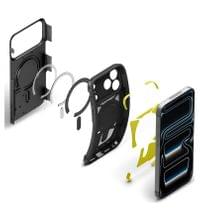 Magsafe Калъф за iPhone 18 Pro/ 17 Pro, Spigen Tough Armor T Mag Fit Case, Черен - 7 Magsafe Калъф за iPhone 18 Pro/ 17 Pro, Spigen Tough Armor T Mag Fit Case, Черен - 7