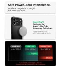 Magsafe Калъф за iPhone 18 Pro/ 17 Pro, Spigen Tough Armor T Mag Fit Case, Черен - 12 Magsafe Калъф за iPhone 18 Pro/ 17 Pro, Spigen Tough Armor T Mag Fit Case, Черен - 12