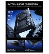 Magsafe Противоударен Калъф за Samsung Z Fold 8, Supcase UB Grip Mag Case, Черен - 4